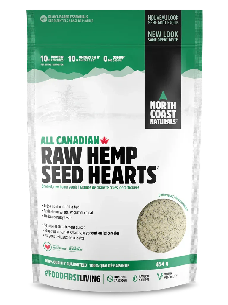 Hemp seed hearts