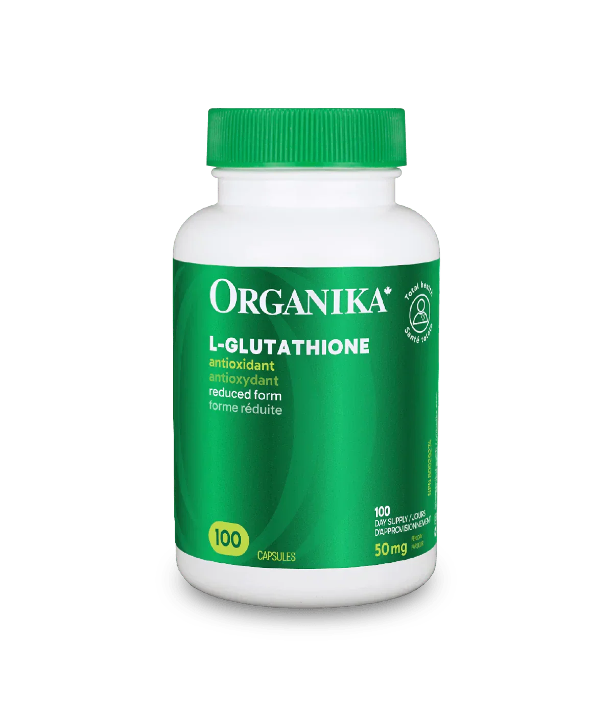 L-glutathione réduit 50mg 50 capsules