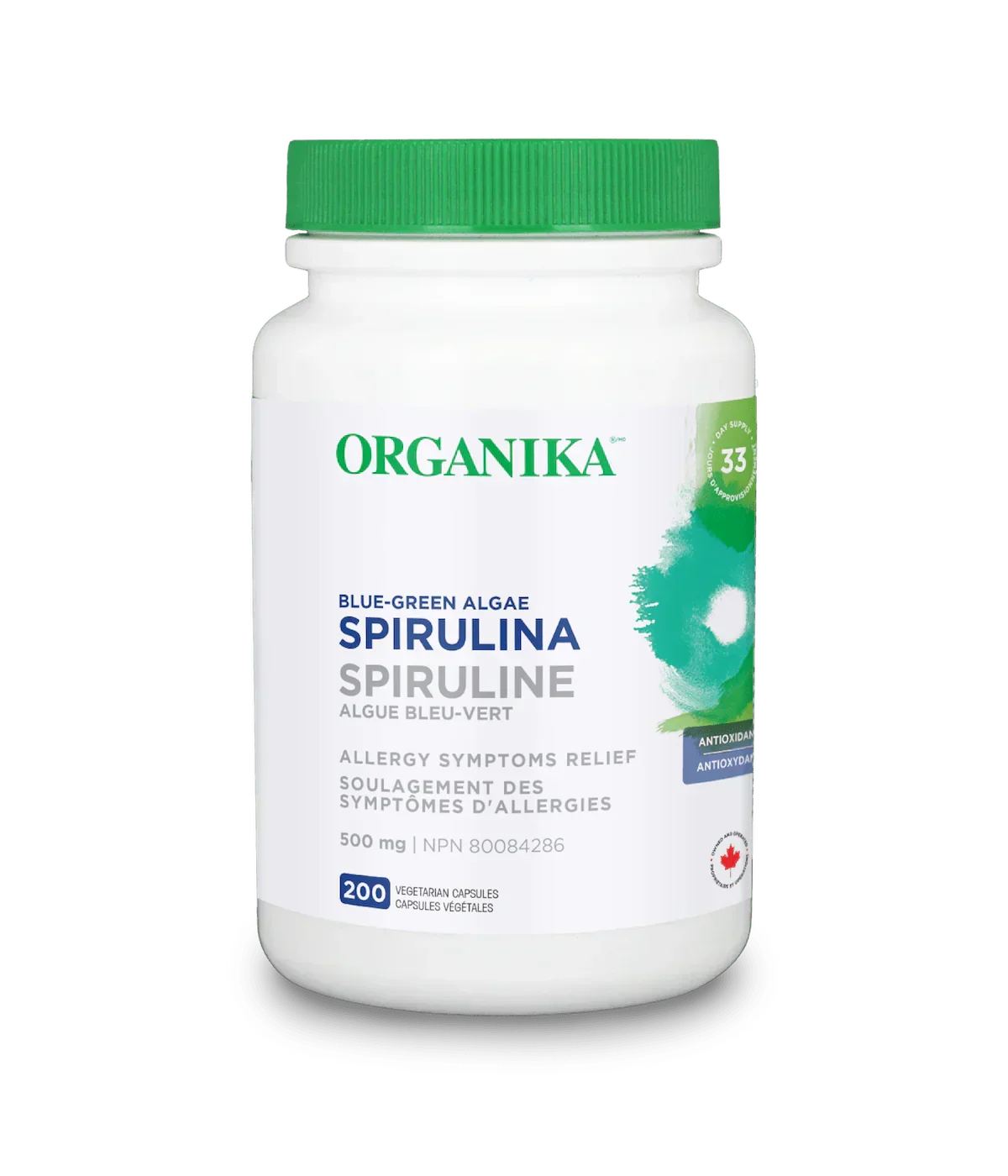 Spiruline 200 capsules végétales