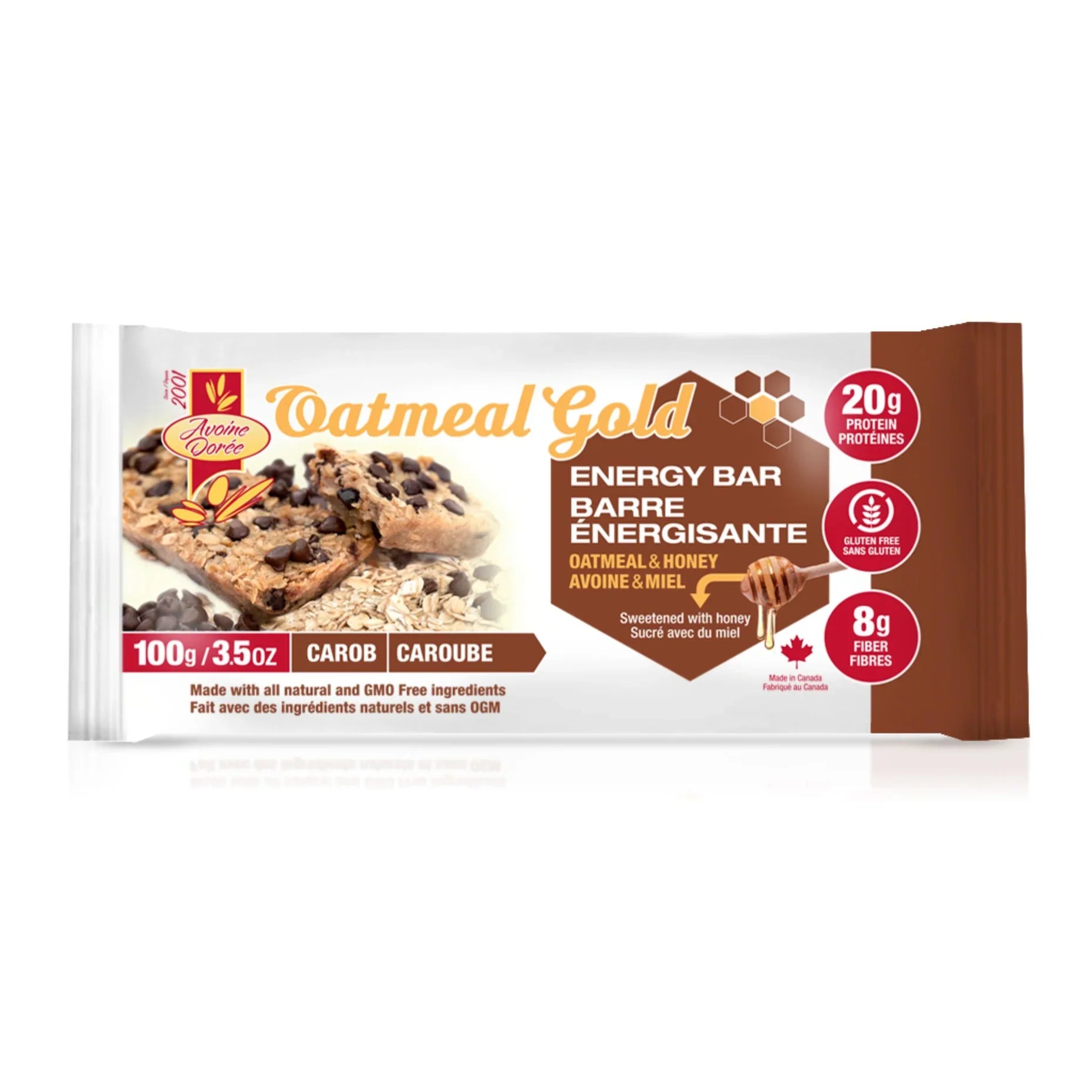 Barre Énergétique Avoine Dorée