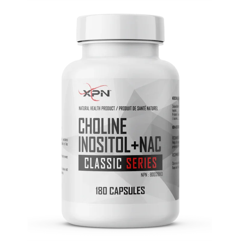 choline inositol + nac 180 capsules