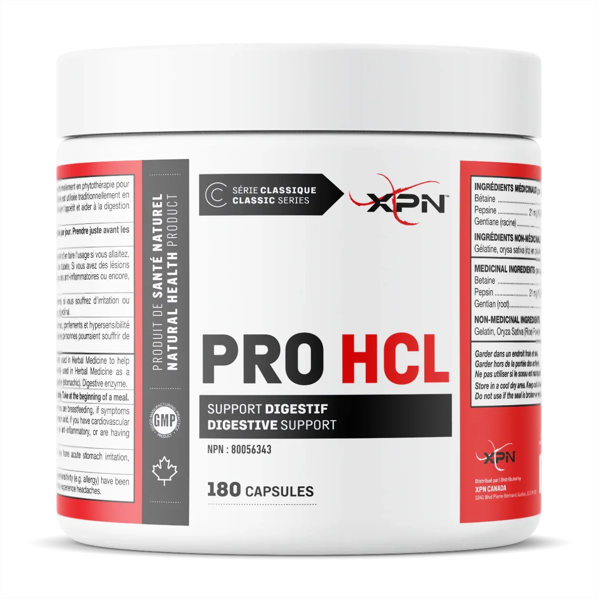 Pro hcl 180 capsules