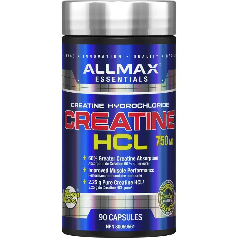 Allmax Creatine HCL 90 Capsules.