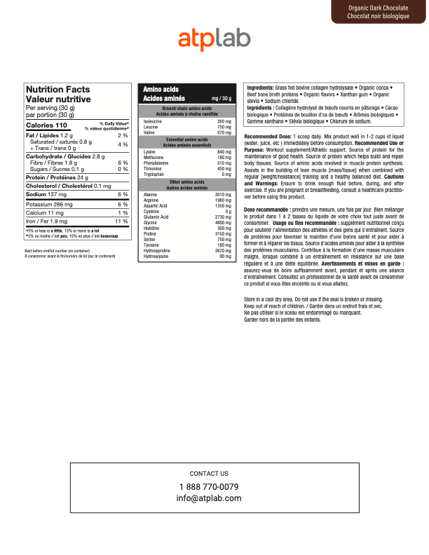 Supreme beef protein