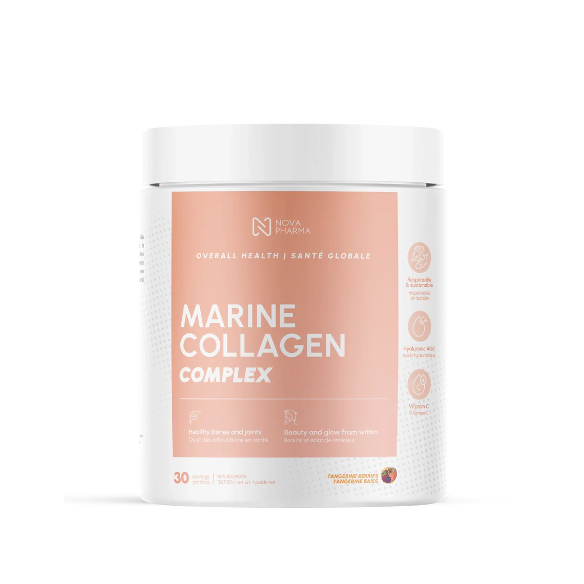 Collagène marin avec acide hyaluronique