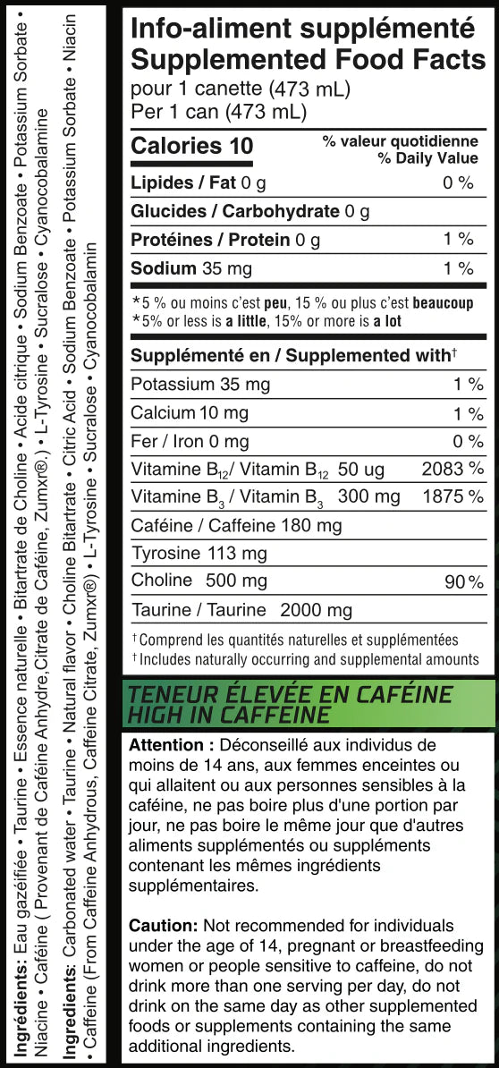 Spark Energy Drink Nootropic Formula