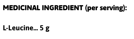 Leucine-x 400g