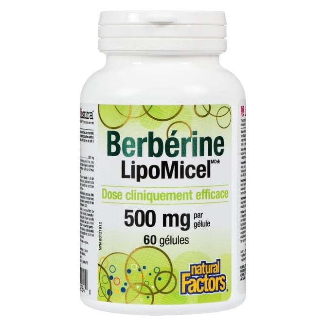 Berbérine LipoMicel 500 mg