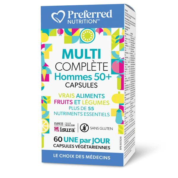 Multi complète Hommes 50+ capsules