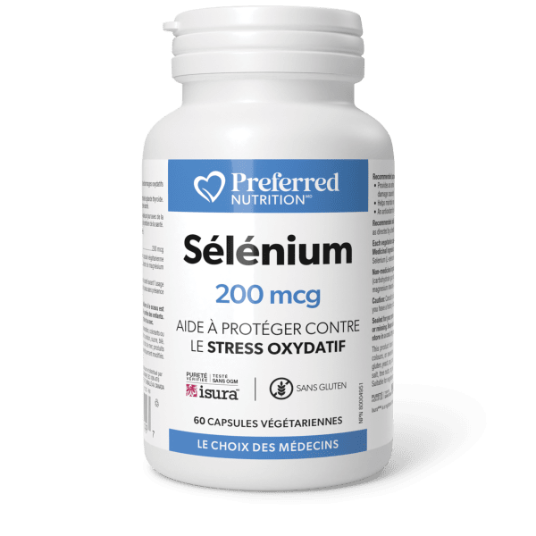 Sélénium 200 mcg capsules végétariennes