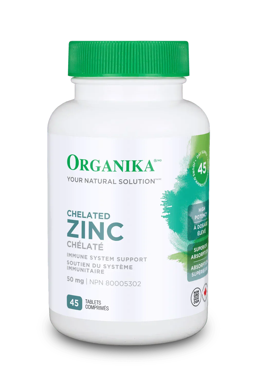 Zinc chélaté 50mg 45 comprimés