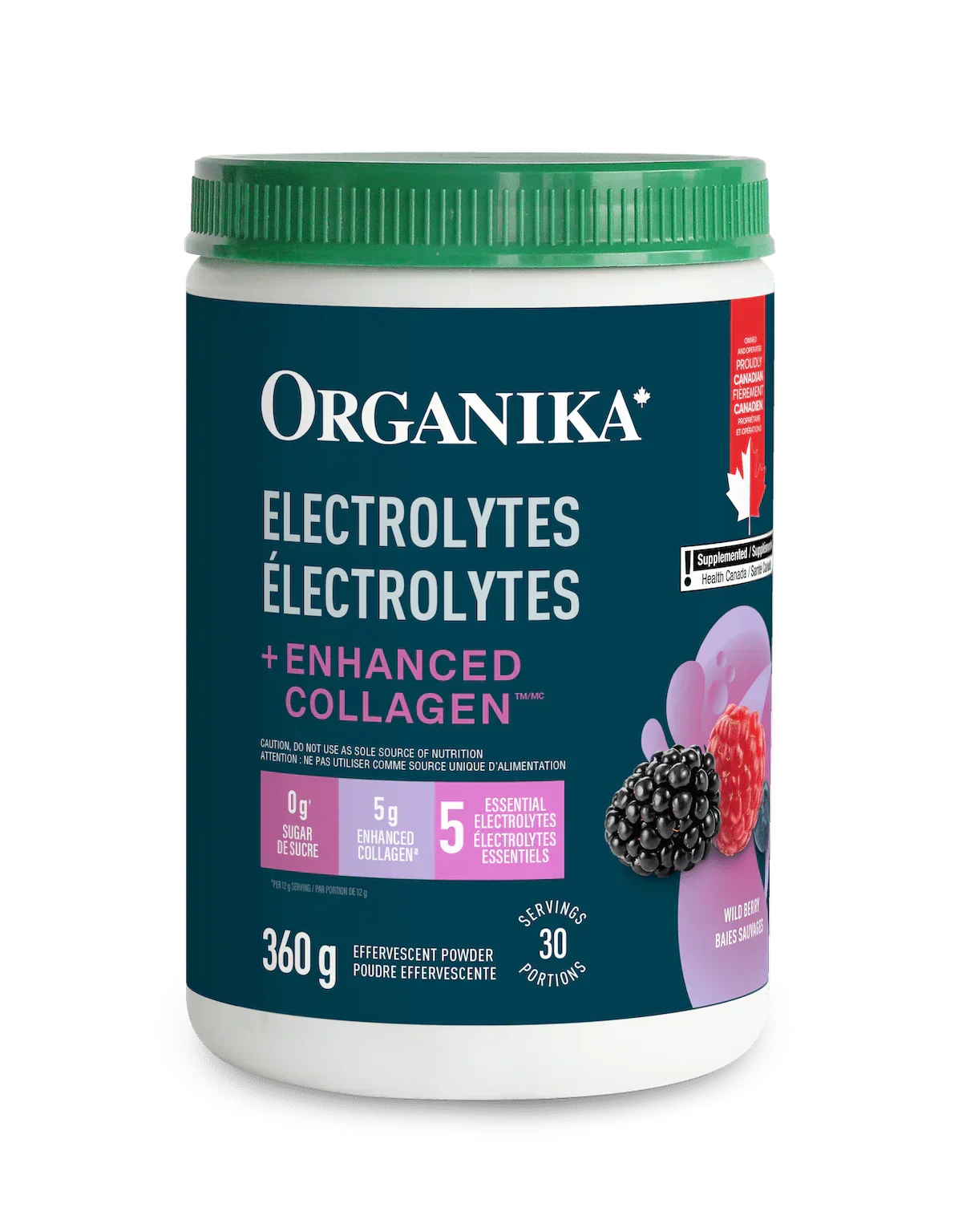 Électrolytes + collagène 360g