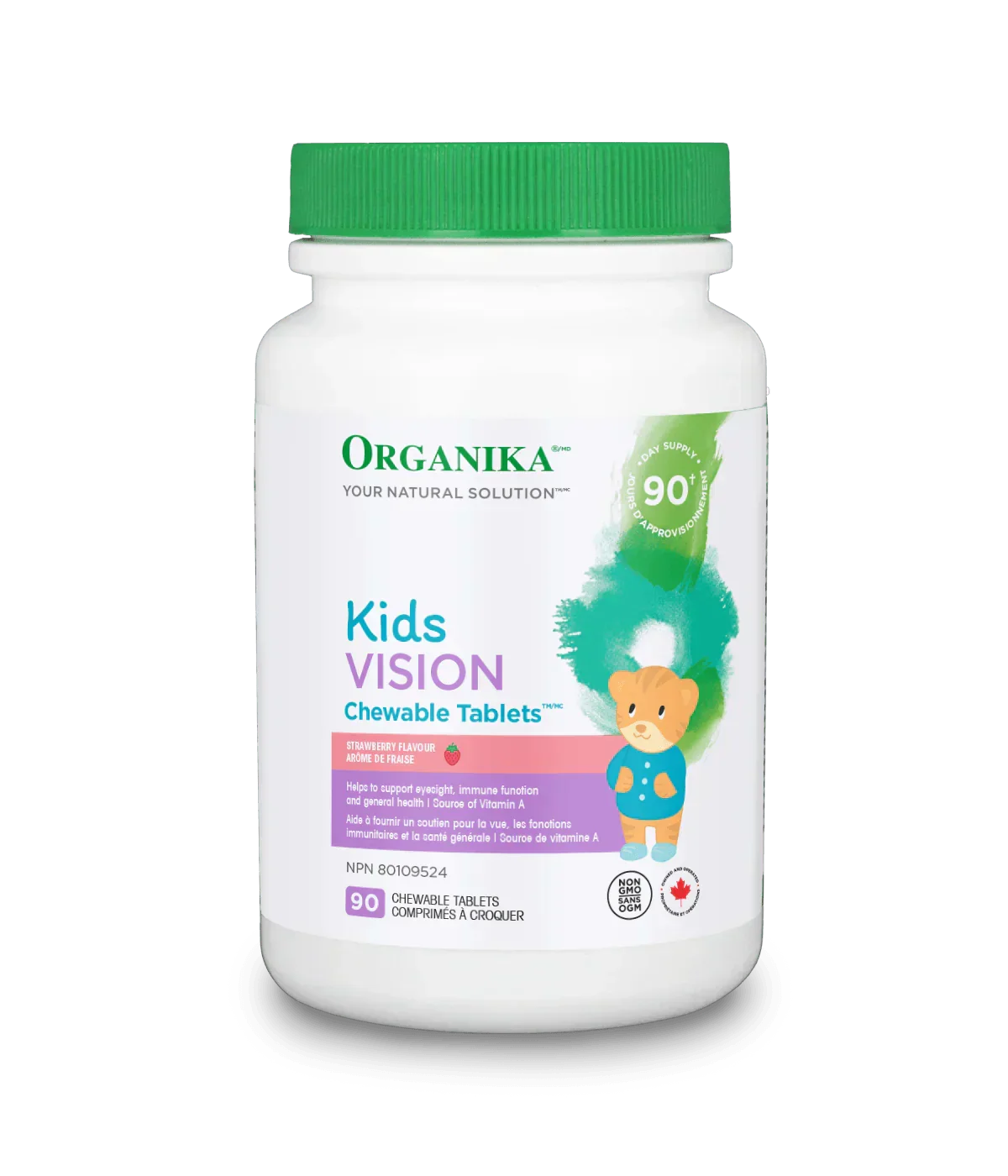 Vision enfants comprimés à croquer