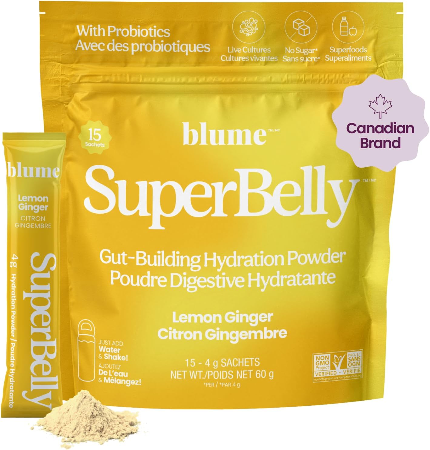 SuperBelly Gut-Building Hydratation Powder