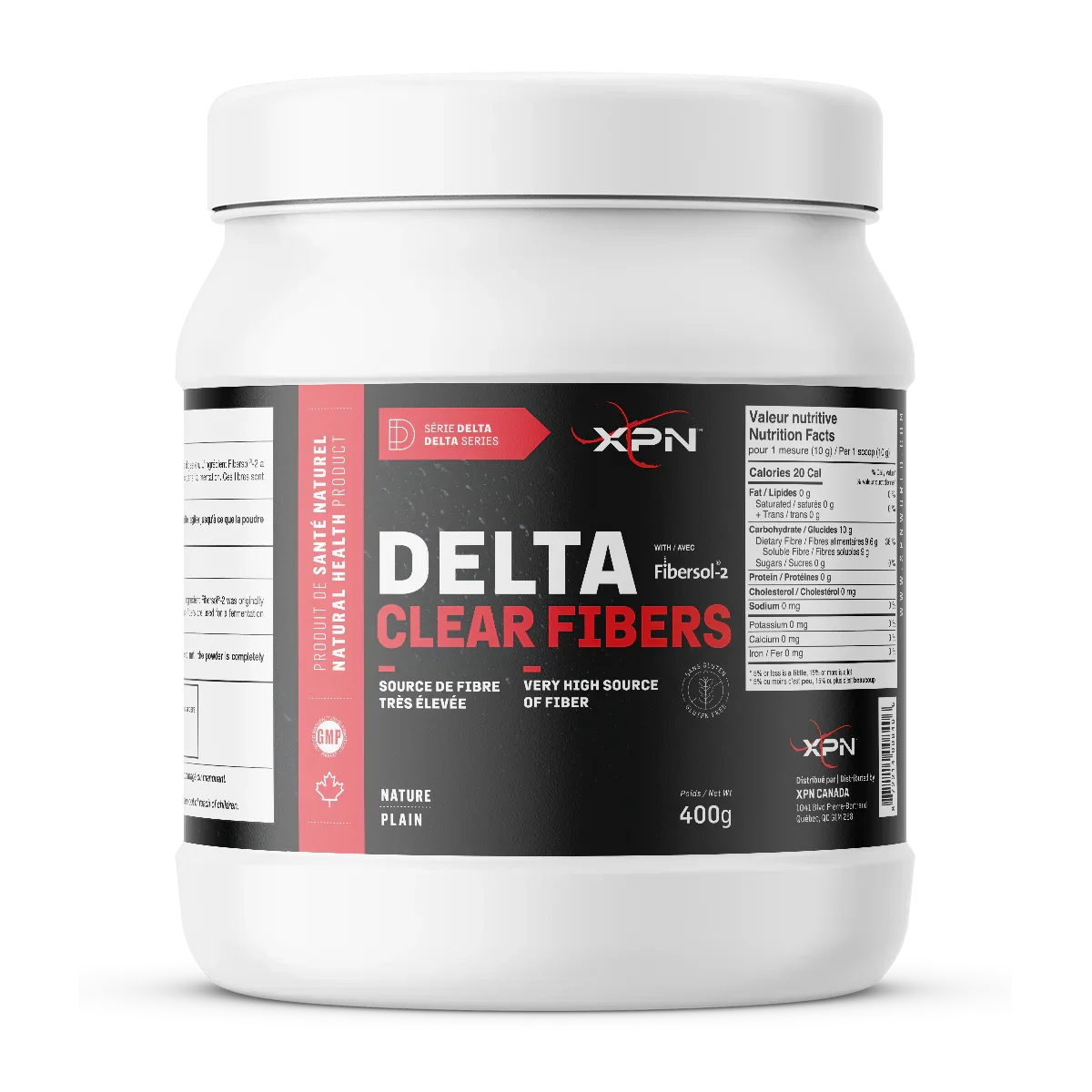 Delta clear fibers 400g