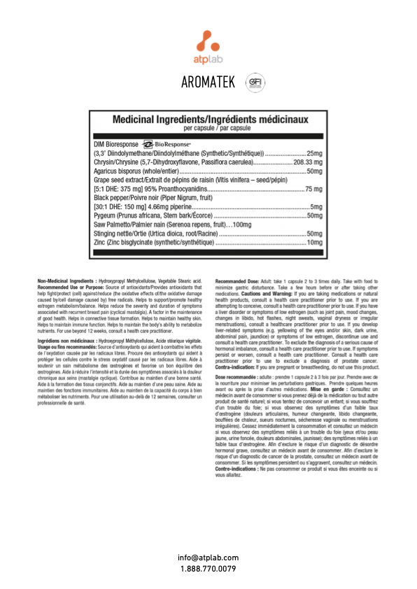 Aromatek 60 capsules