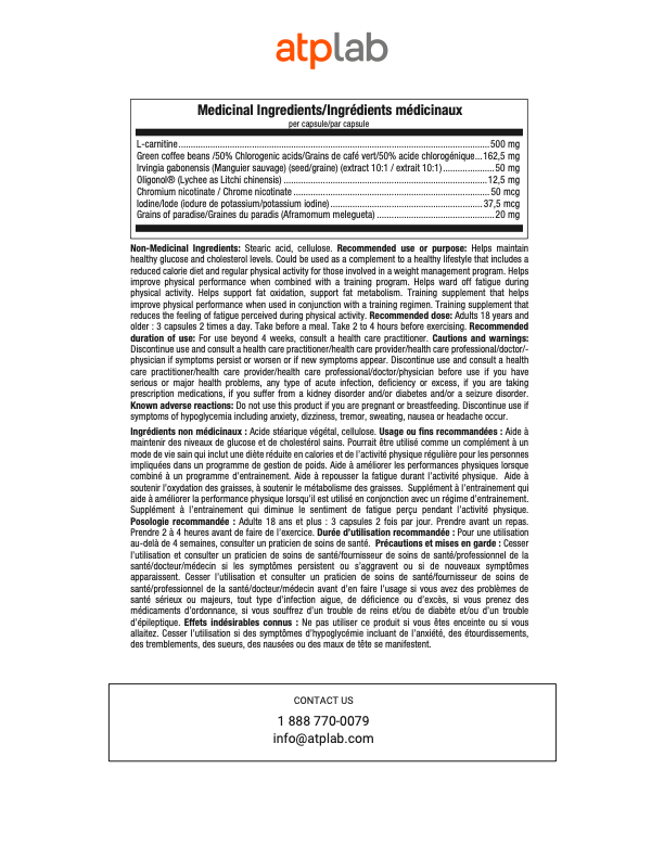 Synerslim 180 capsules