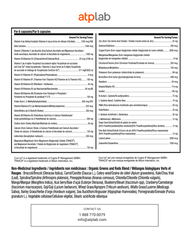 Total defense 120 capsules