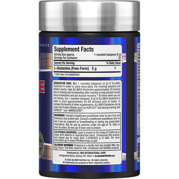 Allmax Glutamine 400g
