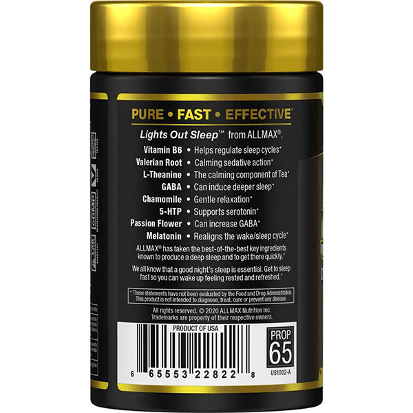 Allmax Light's Out 60 Capsules
