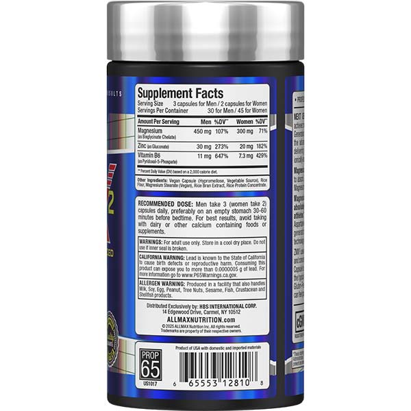 Allmax ZMX2 90 Capsules