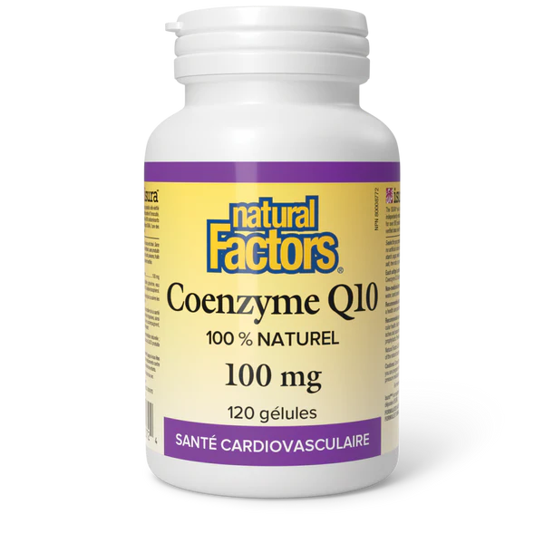 Coenzyme Q10 100 % naturel 100 mg