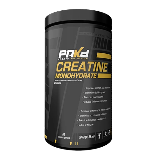 PAKd Nutrition Creatine Monohydrate 300 g