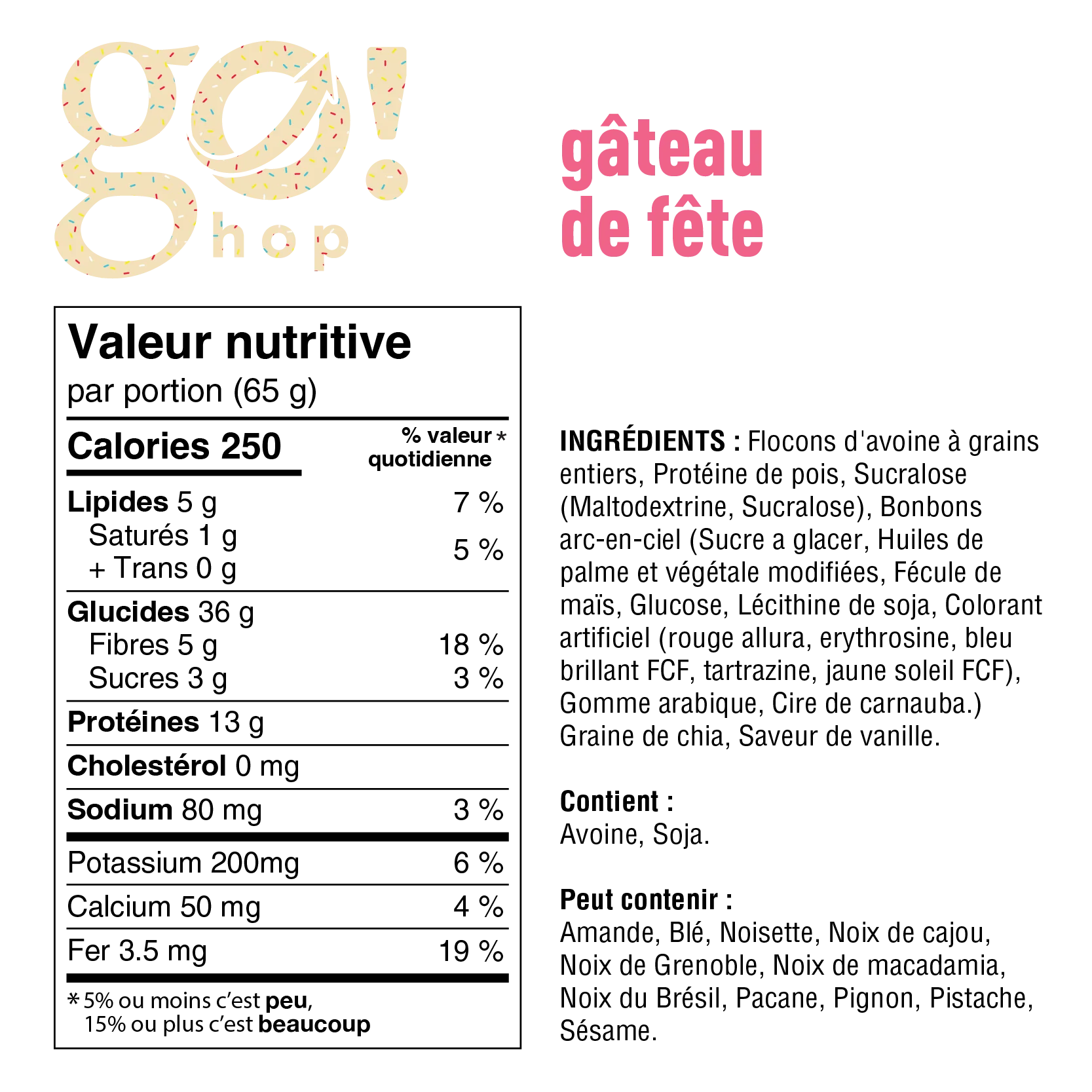 Go Hop - Porridge dans Flocons d'avoine