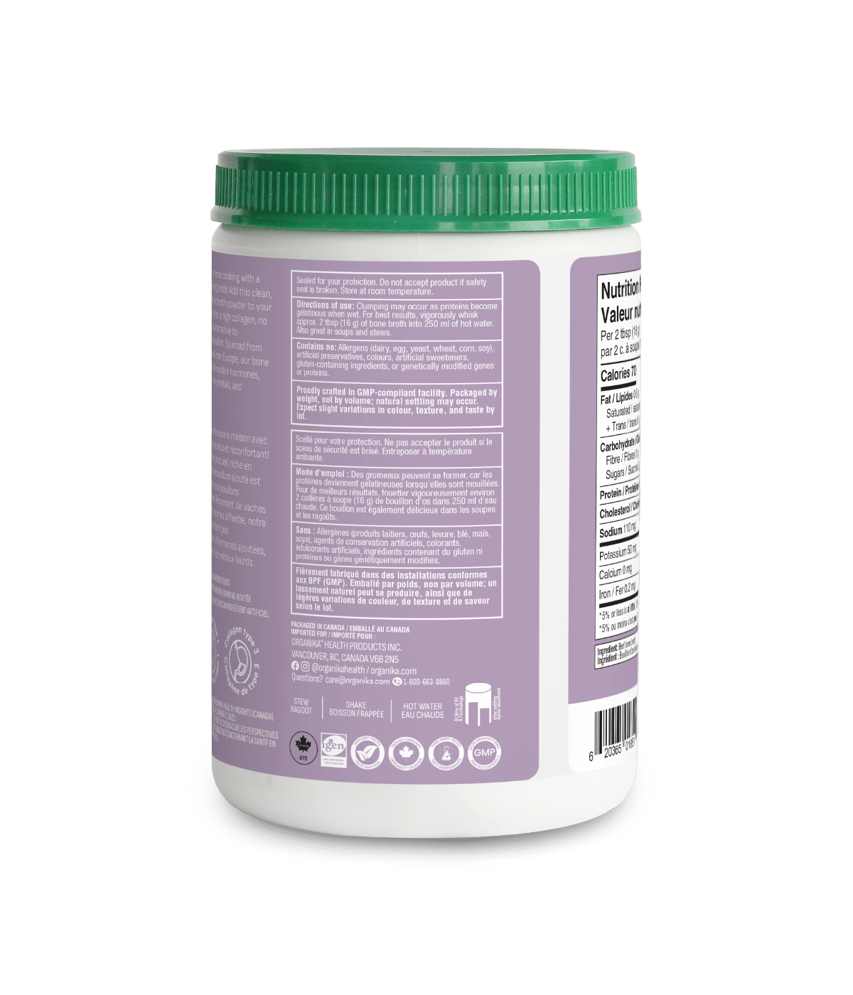 Bouillon d’os protéine - 300g