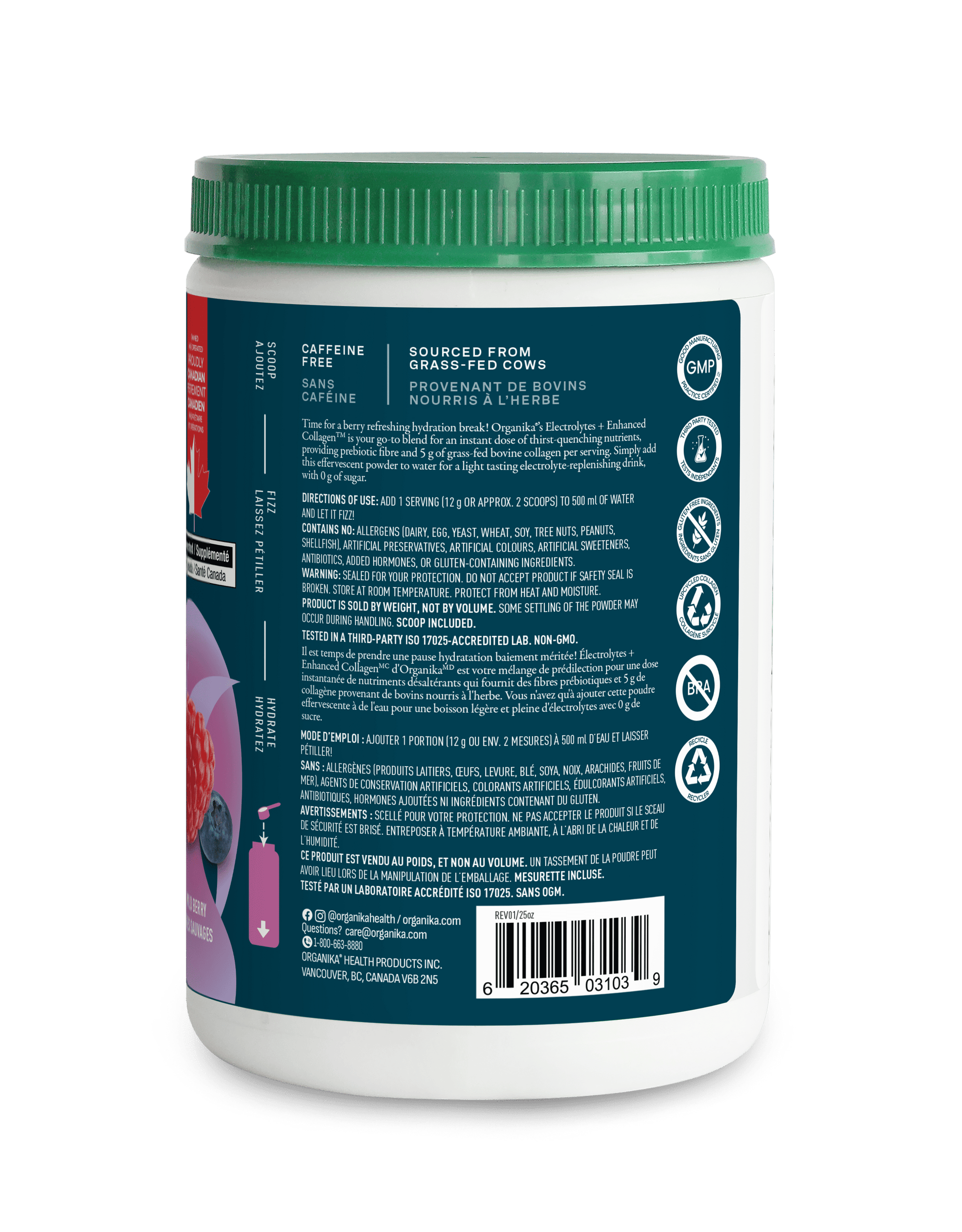 Electrolytes + collagen 360g