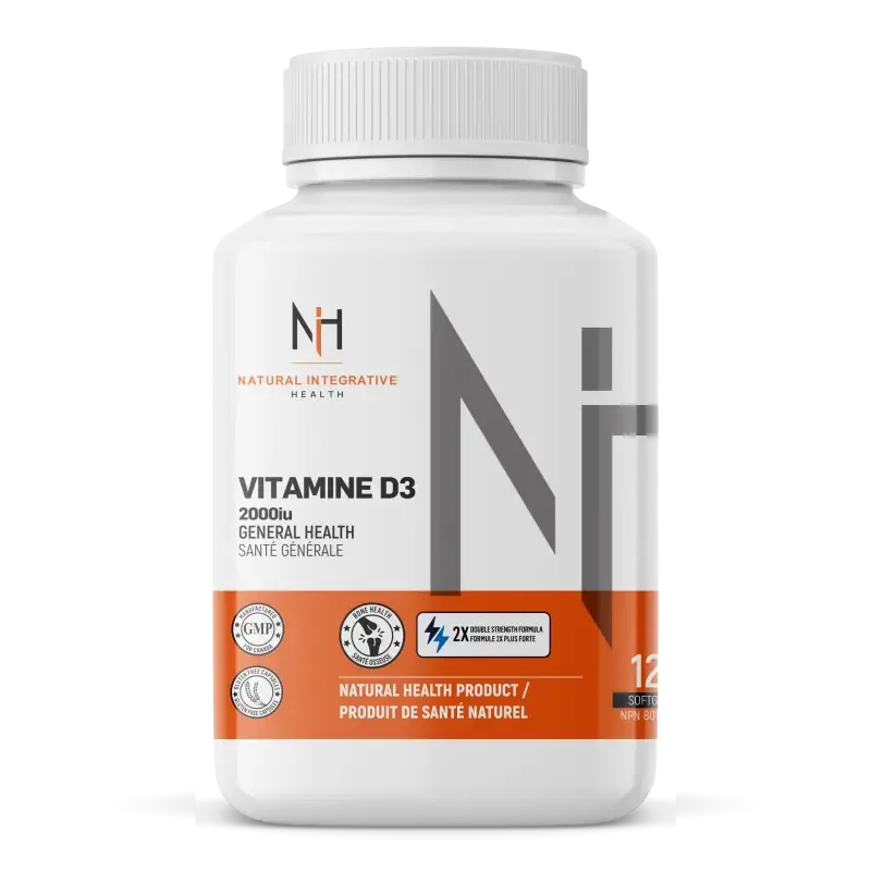 Vitamine D3 2000 – 120 gélules