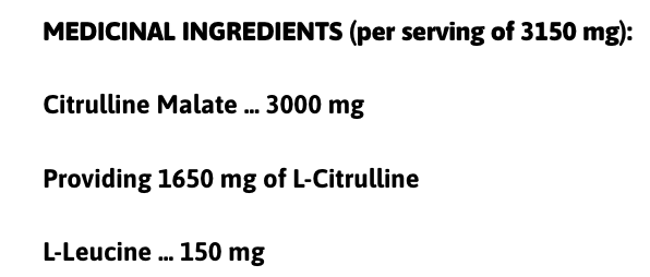 L-citrulline 300g