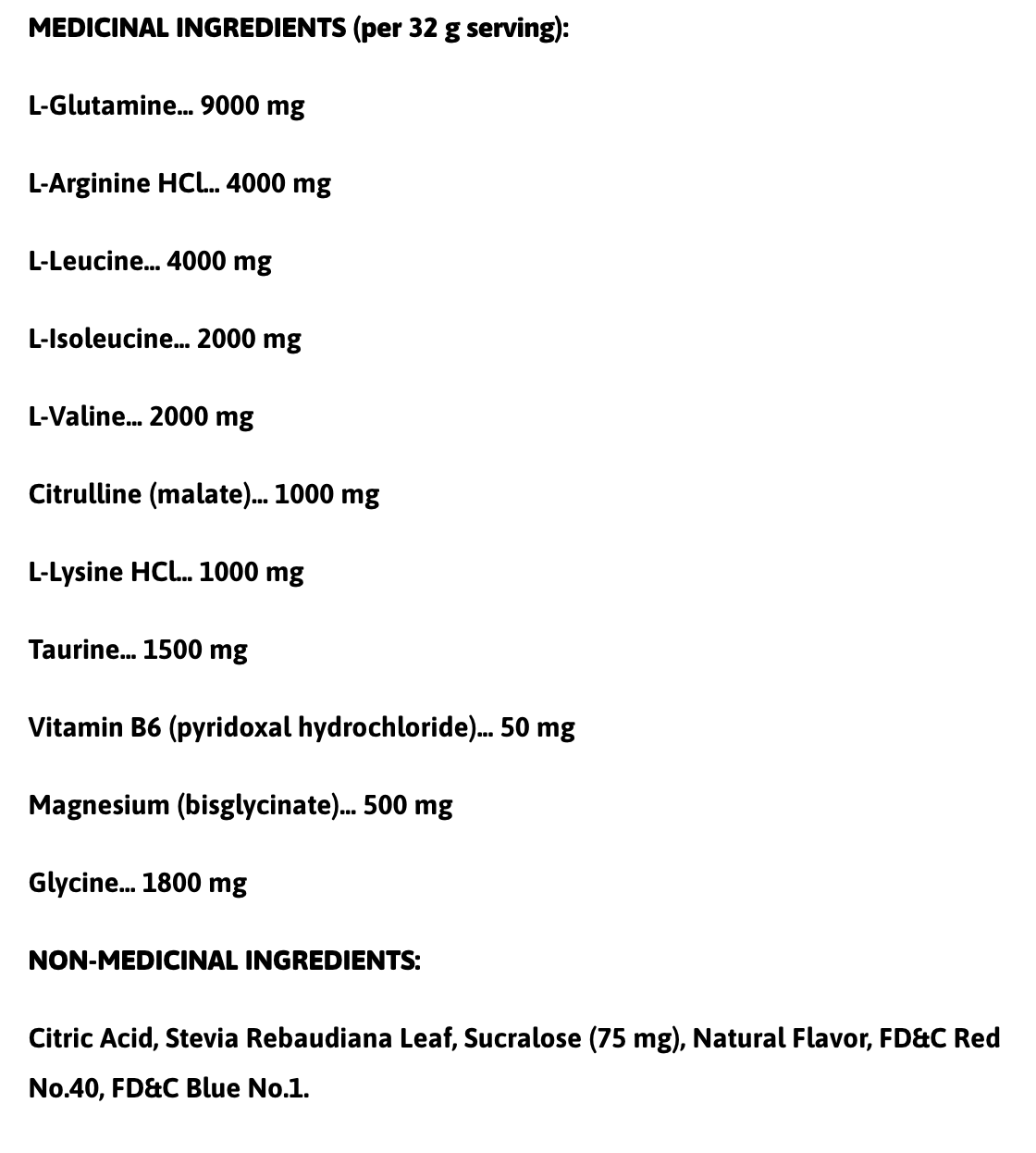 Post-training extreme 680g