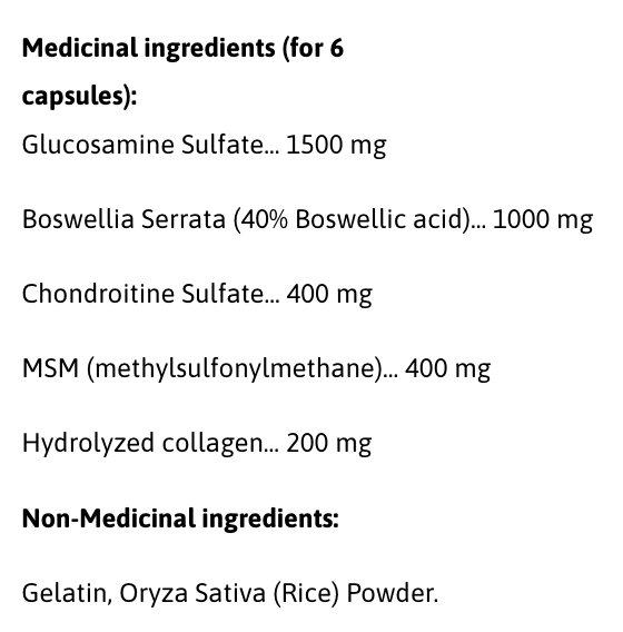 Pro joint support 180 capsules