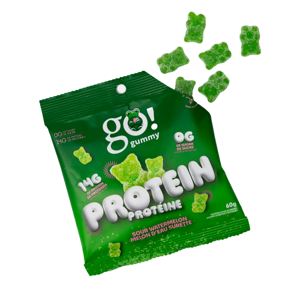 Go Gummy protéine / melon d`eau surette