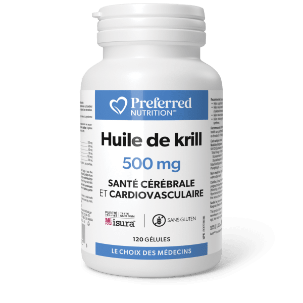 Huile de krill 500 mg gélules