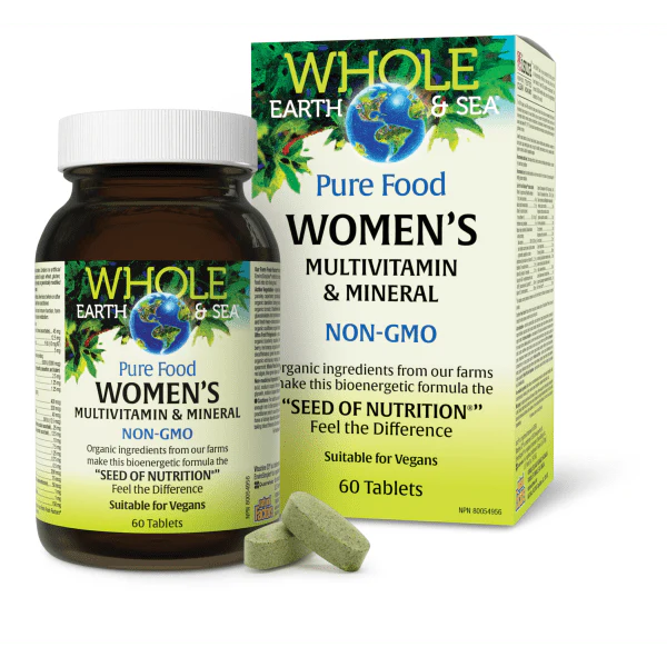 Multivitamine et Minéraux Femmes – Whole Earth & Sea