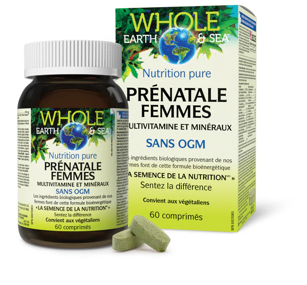 Multivitamine et Minéraux Prénatale Femmes – Whole Earth & Sea
