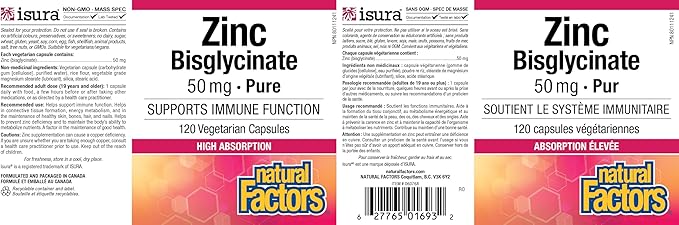 Zinc Bisglycinate Pur 50 mg